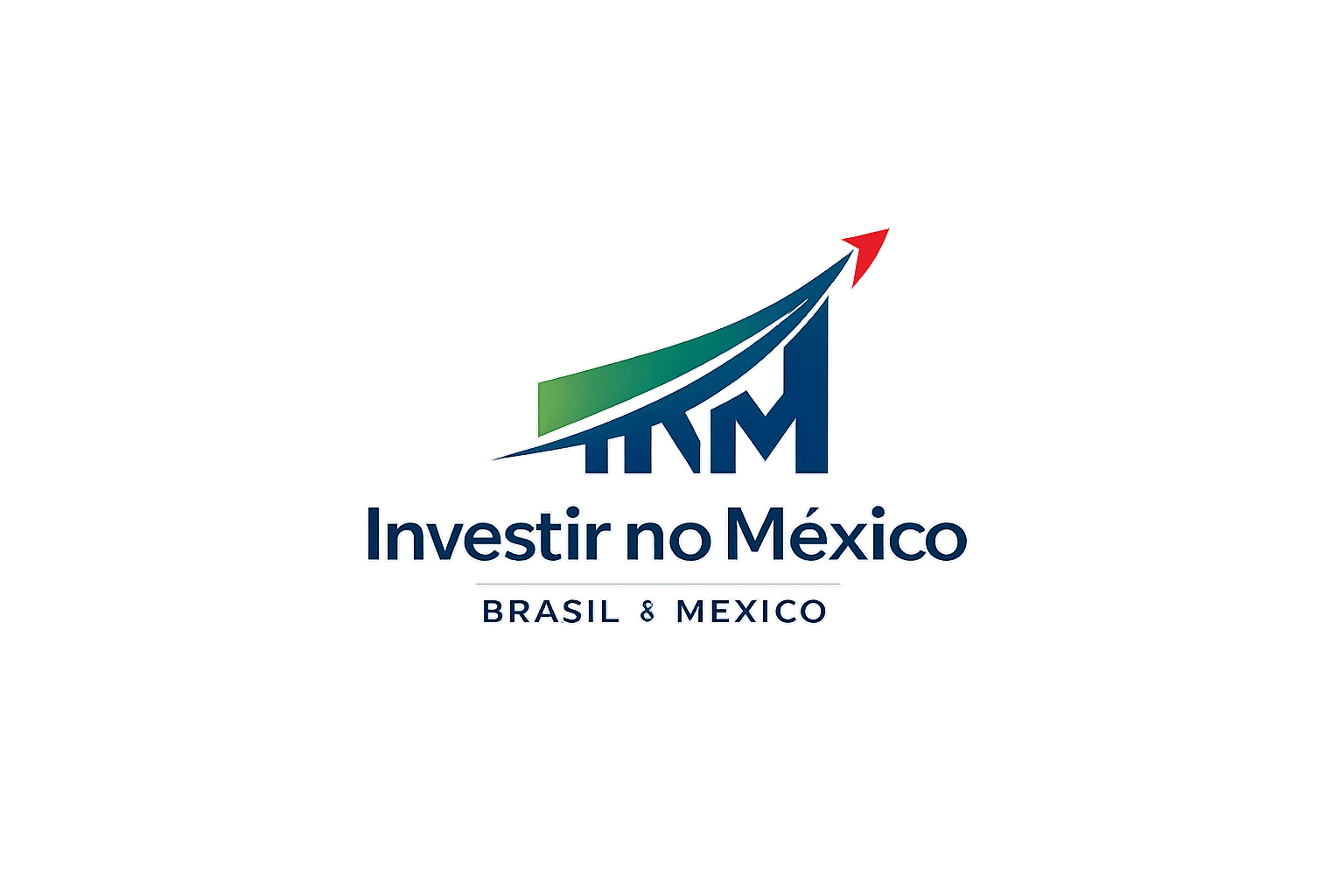 Logotipo da Investir no México, consultoria especializada para empresas brasileiras que desejam investir no México.